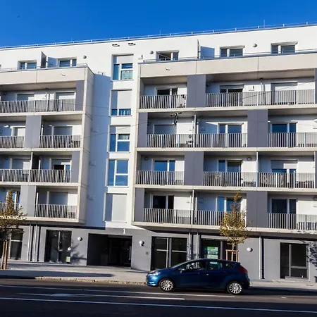 Lexapartments Design Stuttgart Messe-airport Tiefgarage Apartmán Leinfelden-Echterdingen