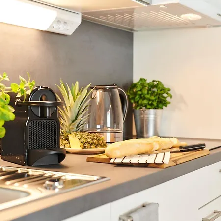 Lexapartments Design Stuttgart Messe-airport Tiefgarage Apartmán